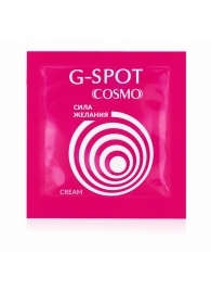 Стимулирующий интимный крем для женщин Cosmo G-spot - 2 гр. - Биоритм - купить с доставкой в Ессентуках