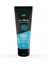 Лубрикант на водной основе Ice Black с ледяным эффектом - 50 мл. - INTT - купить с доставкой в Ессентуках