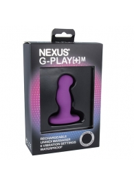 Фиолетовая вибровтулка Nexus G-Play+ M - Nexus Range - в Ессентуках купить с доставкой