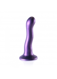 Фиолетовый фаллоимитатор Ultra Soft - 18 см. - Shots Media BV