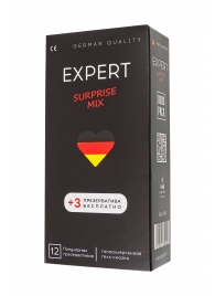 Презервативы EXPERT Surprise Mix - 12 шт.(+3 в подарок) - Expert - купить с доставкой в Ессентуках