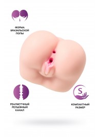 Реалистичный мастурбатор Paula с 2 любовными тоннелями - ToyFa - в Ессентуках купить с доставкой