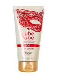 Интимный гель на водной основе Lube Tube Hot с разогревающим эффектом - 150 мл. - ORGIE - купить с доставкой в Ессентуках