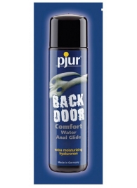 Концентрированный анальный лубрикант pjur BACK DOOR Comfort Water Anal Glide - 2 мл. - Pjur - купить с доставкой в Ессентуках