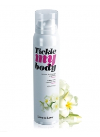 Массажная хрустящая пенка Tickle My Body Monoi с ароматом моной - 150 мл. - Love to Love - купить с доставкой в Ессентуках