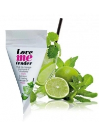 Съедобное согревающее массажное масло Love Me Tender Mojito с ароматом мохито - 10 мл. - Love to Love - купить с доставкой в Ессентуках