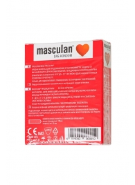 Презервативы Masculan Sensitive plus - 3 шт. - Masculan - купить с доставкой в Ессентуках