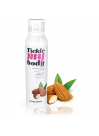 Массажная хрустящая пенка Tickle My Body Sweet Almonds с ароматом миндаля - 150 мл. - Love to Love - купить с доставкой в Ессентуках