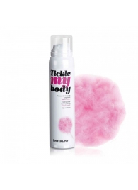 Массажная хрустящая пенка Tickle My Body Cotton Candy с ароматом сладкой ваты - 150 мл. - Love to Love - купить с доставкой в Ессентуках