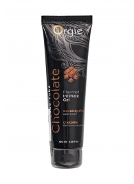 Интимный гель на водной основе Lube Tube Chocolate с шоколадным вкусом - 100 мл. - ORGIE - купить с доставкой в Ессентуках