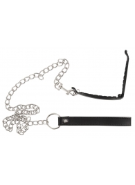 Зажим для половых губ с поводком Pussy Clamp With A Leash - Orion - купить с доставкой в Ессентуках