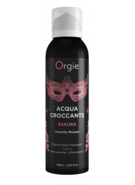 Хрустящая пенка для массажа Orgie Acqua Croccante Sakura с ароматом сакуры - 150 мл. - ORGIE - купить с доставкой в Ессентуках