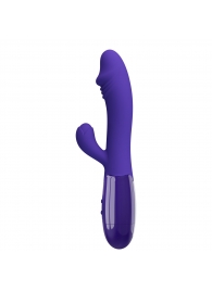 Фиолетовый вибратор-кролик Snappy-Yourth - 19 см. - Baile