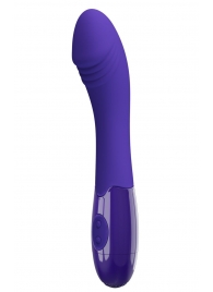 Фиолетовый вибростимулятор Elemetal-Youth - 19,3 см. - Baile