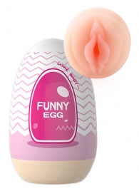 Мастурбатор-яйцо Funny Egg с входом-вагиной - Eroticon - в Ессентуках купить с доставкой