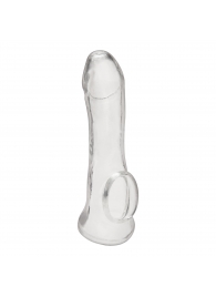 Прозрачная насадка на пенис Transparent Penis Enhancing Sleeve Extension - 15,9 см. - BlueLine - в Ессентуках купить с доставкой