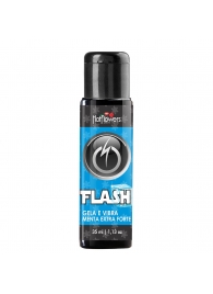 Стимулирующий гель Flash Menta Extra Forte с ароматом мяты и эффектом вибрации - 35 мл. - HotFlowers - купить с доставкой в Ессентуках