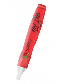 Ручка для рисования на теле Hot Pen со вкусом острого перца - HotFlowers - купить с доставкой в Ессентуках