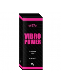 Жидкий вибратор Vibro Power со вкусом тутти-фрутти - 15 гр. - HotFlowers - купить с доставкой в Ессентуках