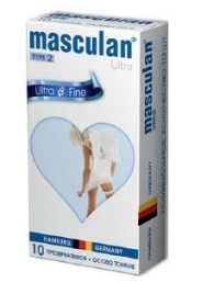 Ультратонкие презервативы Masculan Ultra Fine с обильной смазкой - 10 шт. - Masculan - купить с доставкой в Ессентуках