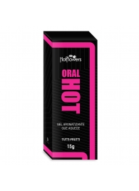 Гель для оральных ласк Oral Hot с согревающим эффектом - 15 гр. - HotFlowers - купить с доставкой в Ессентуках