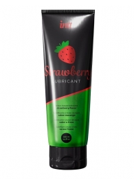 Смазка на водной основе с ароматом клубники Strawberry Lubricant - 100 мл. - INTT - купить с доставкой в Ессентуках