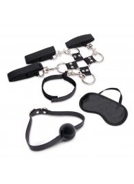 Набор для фиксации из 7 предметов Hogtie   Ball Gag Kit - Lux Fetish - купить с доставкой в Ессентуках