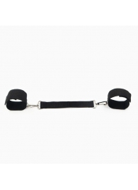 Черные наручники для фиксации со стропой - Сима-Ленд - купить с доставкой в Ессентуках
