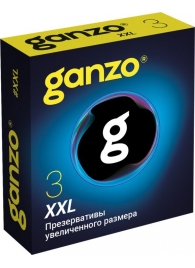 Презервативы увеличенного размера Ganzo XXL - 3 шт. - Ganzo - купить с доставкой в Ессентуках