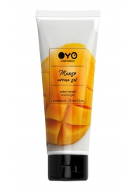 Лубрикант на водной основе OYO Aroma Gel Mango с ароматом манго - 75 мл. - OYO - купить с доставкой в Ессентуках