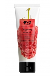 Лубрикант на водной основе OYO Aroma Gel Raspberry с ароматом малины - 75 мл. - OYO - купить с доставкой в Ессентуках