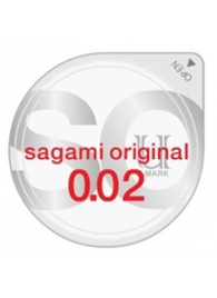 Ультратонкий презерватив Sagami Original - 1 шт. - Sagami - купить с доставкой в Ессентуках