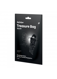Черный мешочек для хранения игрушек Treasure Bag M - Satisfyer - купить с доставкой в Ессентуках