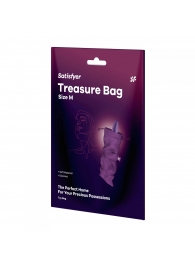 Фиолетовый мешочек для хранения игрушек Treasure Bag M - Satisfyer - купить с доставкой в Ессентуках