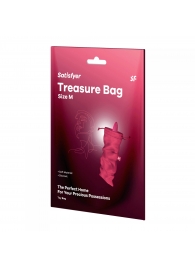 Розовый мешочек для хранения игрушек Treasure Bag M - Satisfyer - купить с доставкой в Ессентуках