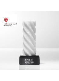 Белый 3D мастурбатор SPIRAL - Tenga - в Ессентуках купить с доставкой