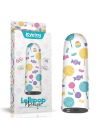 Мини-вибратор Rechargeable Lollipop Massager - 8,5 см. - Lovetoy