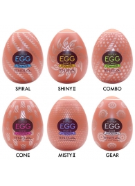 Набор из 6 мастурбаторов-яиц Tenga Egg Variety Pack V - Tenga - в Ессентуках купить с доставкой