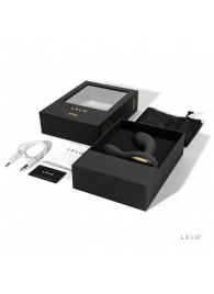 Чёрный перезаряжаемый стимулятор простаты Bruno Black - Lelo - в Ессентуках купить с доставкой