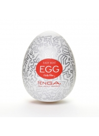 Мастурбатор-яйцо Keith Haring EGG PARTY - Tenga - в Ессентуках купить с доставкой