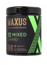 Презервативы MAXUS Mixed - 12 шт. - Maxus - купить с доставкой в Ессентуках