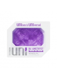 Фиолетовый мастурбатор-стимулятор Tenga Uni Amethyst - Tenga - в Ессентуках купить с доставкой