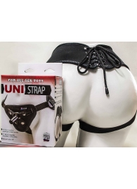 Универсальные трусики Harness UNI strap с корсетом - LOVETOY (А-Полимер) - купить с доставкой в Ессентуках