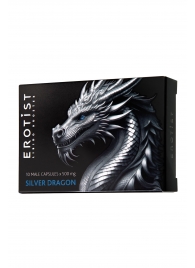 Капсулы для мужчин Erotist Silver Dragon для усиления эрекции - 10 капсул - Erotist Libido Booster - купить с доставкой в Ессентуках