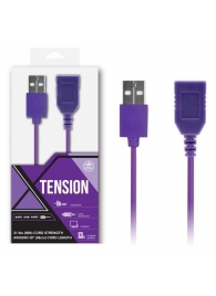 Фиолетовый удлинитель USB-провода - 100 см. - NMC - купить с доставкой в Ессентуках