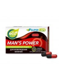 Возбуждающее средство Man’s power - 10 капсул (+1 в подарок) - SuperCaps - купить с доставкой в Ессентуках
