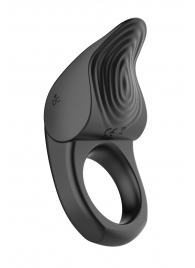 Черное эрекционное виброкольцо Vibro Lust Ring - MALESATION - в Ессентуках купить с доставкой