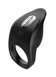 Черное эрекционное виброкольцо Vibro Lust Ring - MALESATION - в Ессентуках купить с доставкой