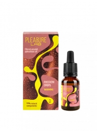 Капли с согревающим эффектом Passion Drips Warming - 15 мл. - Pleasure Lab - купить с доставкой в Ессентуках