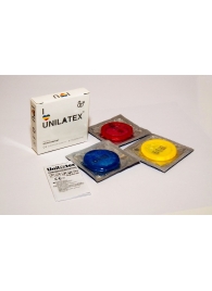 Разноцветные ароматизированные презервативы Unilatex Multifruits - 3 шт. - Unilatex - купить с доставкой в Ессентуках